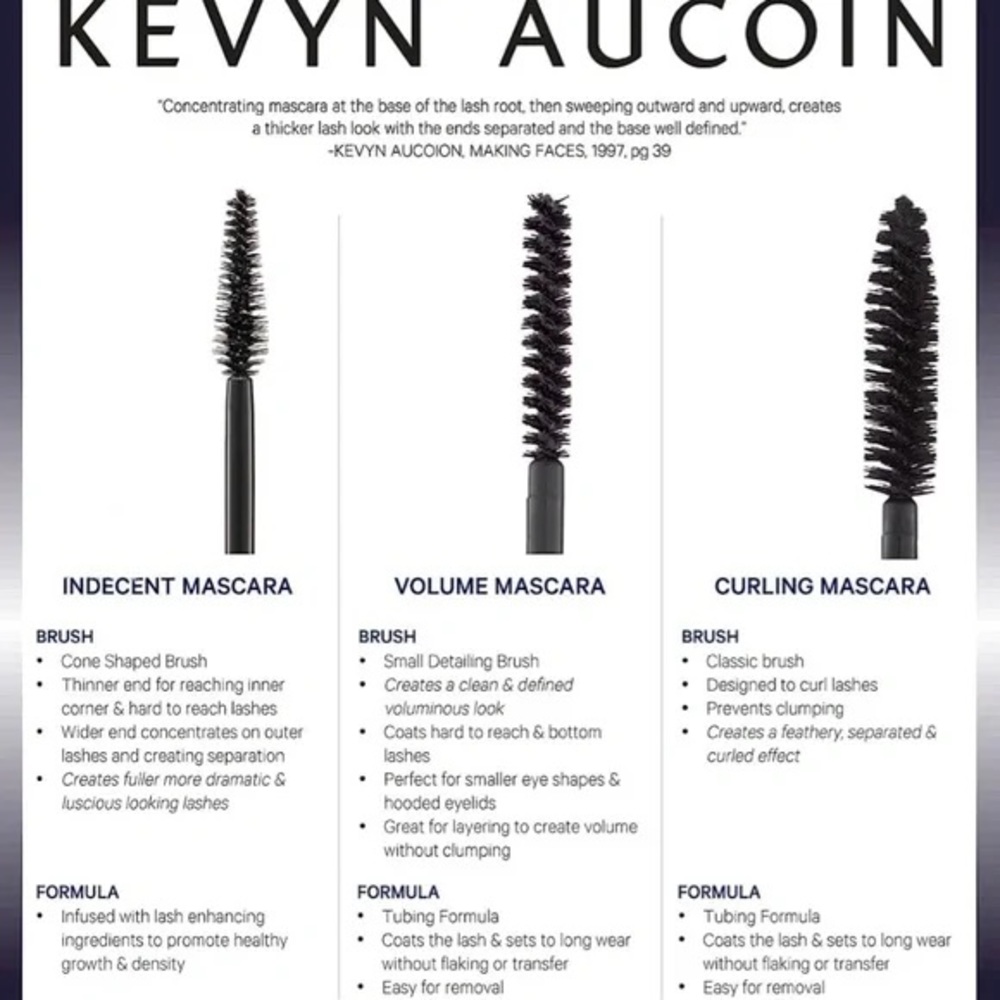 Kevyn Aucoin The Volume Mascara in Black, 5mL - Picture 4 of 11
